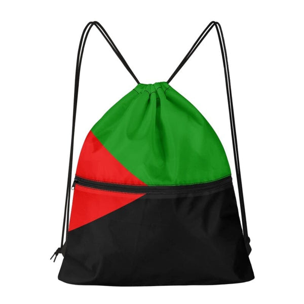 Martinique Drawstring Zipper Bag Backpacks Martinique